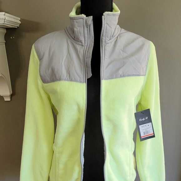NEW w/ Tags Zippered Fleece Jacket - Picture 1 of 5